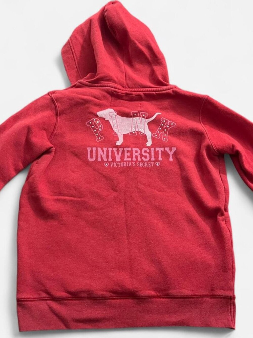 Victoria's Secret Women's Red Hoodie